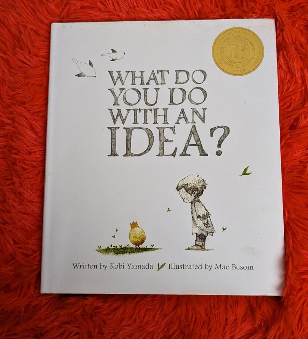 2014 What Do You Do With An Idea? Yamada Hardcover Ages 3-7 Grade 1-2